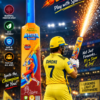 Dhoni Cricket Bat (Fountain)