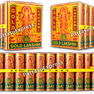 4" Gold Lakshmi / Kumki Deluxe Crackers
